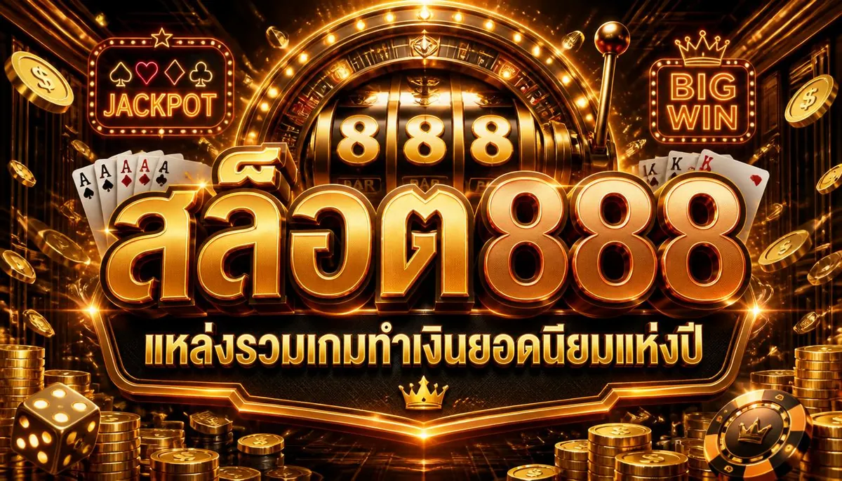 สล็อต888 แหล่งรวมเกมทำเงินยอดนิยมแห่งปี